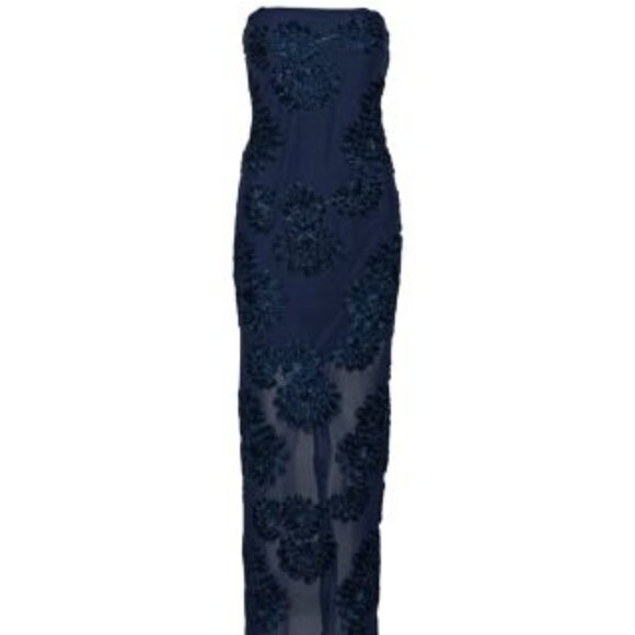 ROTATE Mesh Maxi Dress - Picture 4 of 11